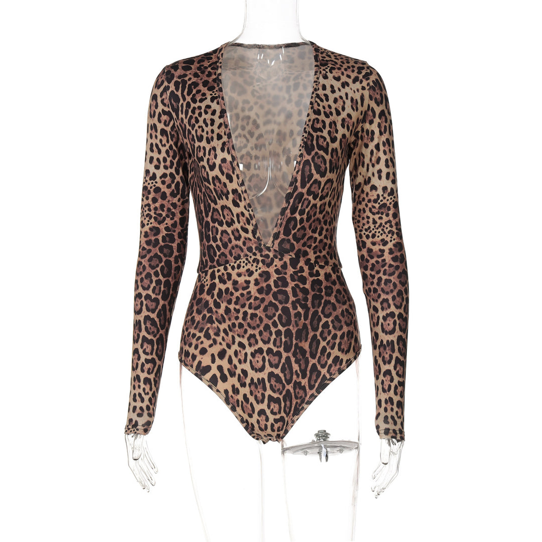 Dame dyremønster bodysuit Stilla