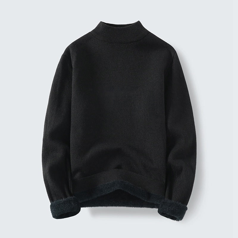 Herrer Ståkrave Behagelig Pullover Sweater Stilla