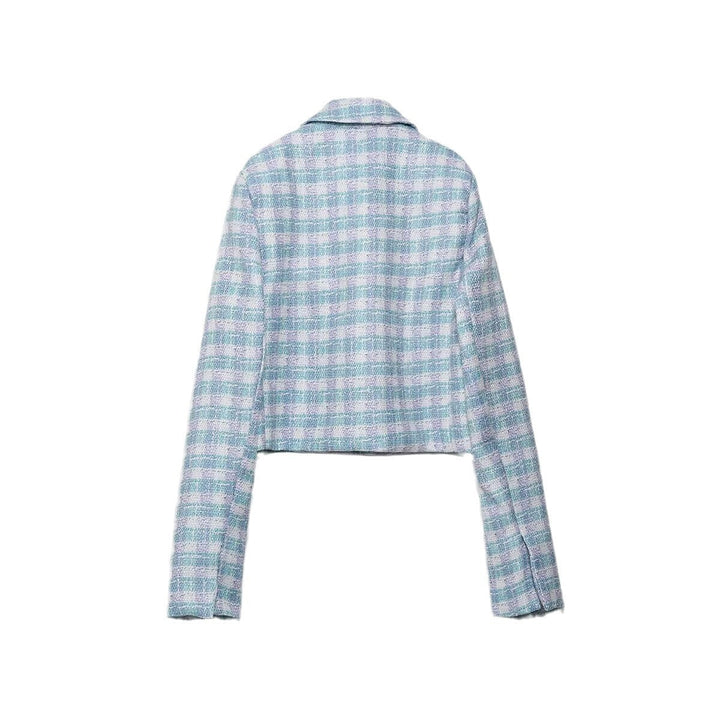Stilla | Stilfuld Tekstureret Casual Blazer Nederdel Bukser Sæt