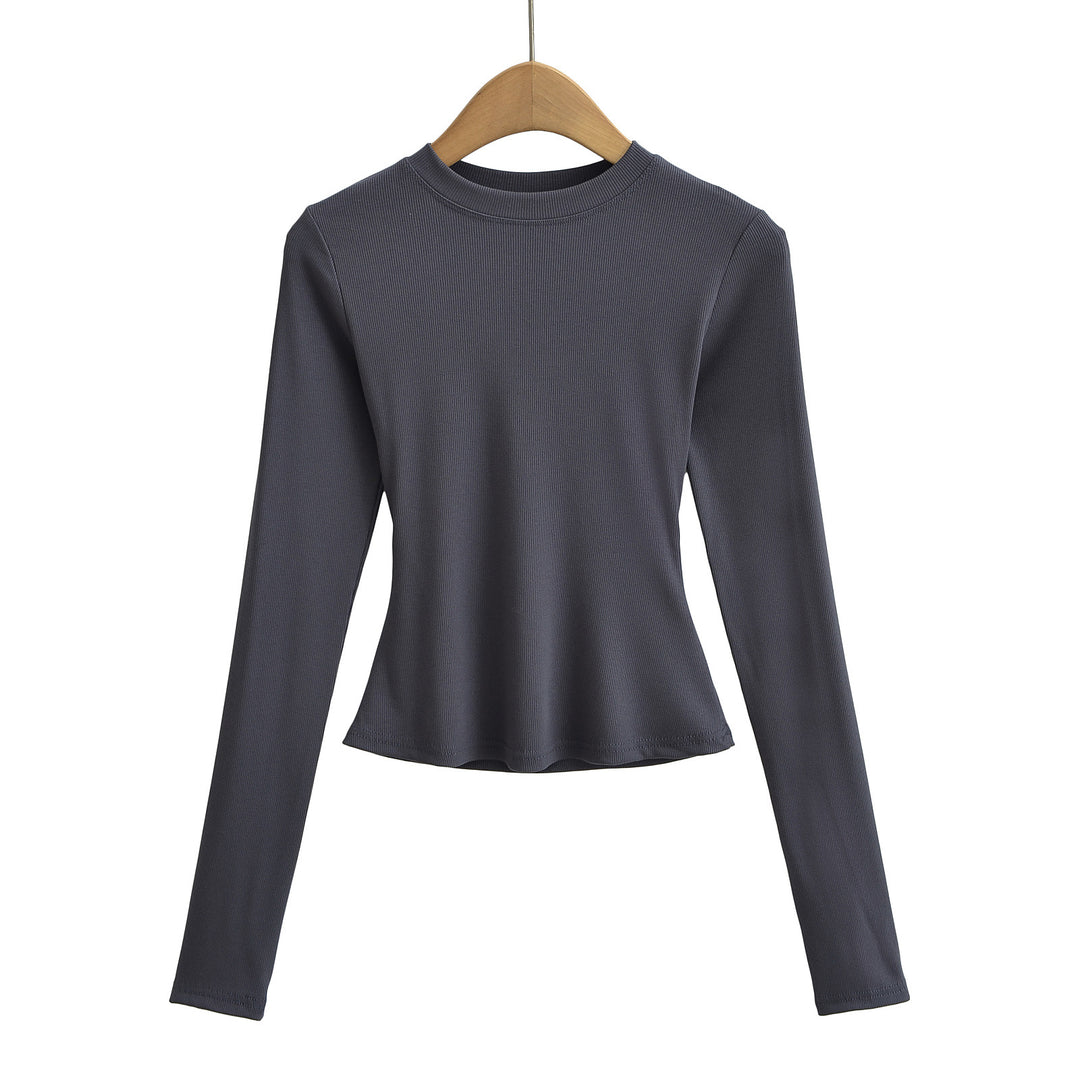 Dame Langærmet T-shirt med moderne snit og højkvalitetsmateriale Stilla