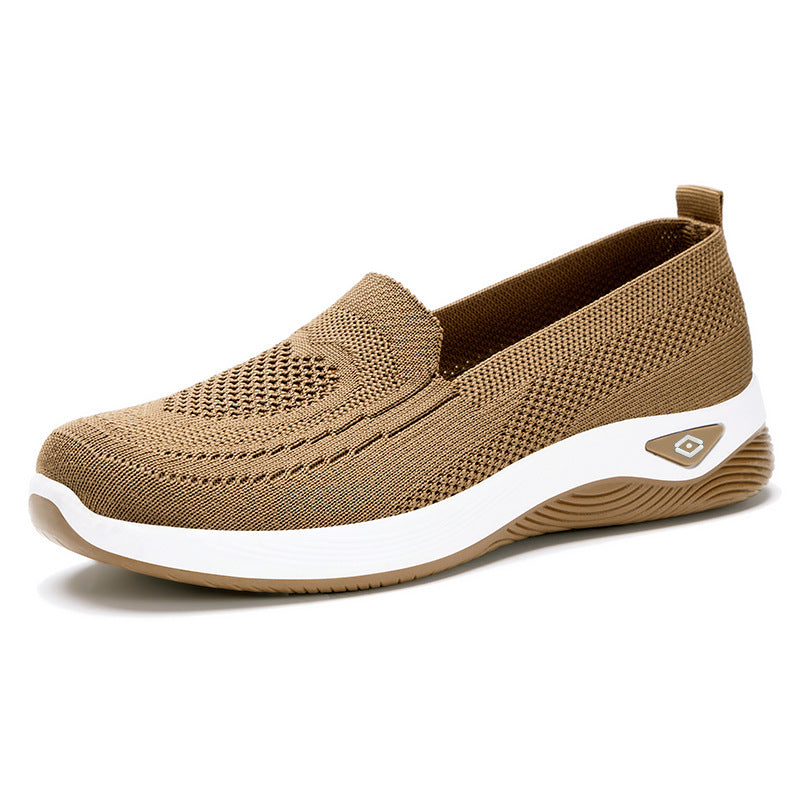 Dame Komfortable Slip-On Sko med elastisk overdel og skridsikker sål Stilla