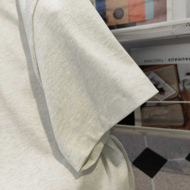 Dame Oversized T-Shirt med kreativt cartoon-tryk Stilla