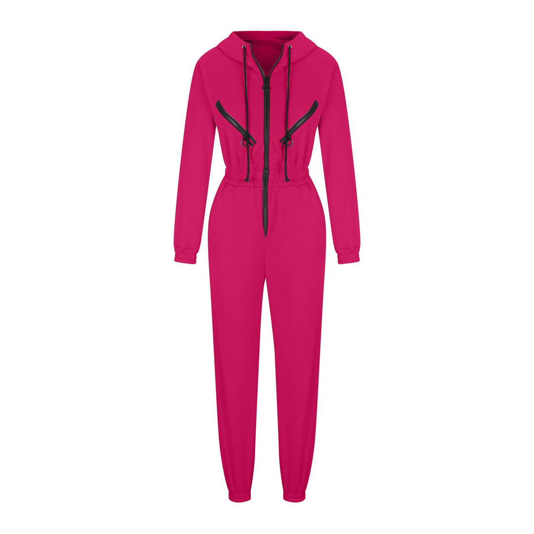 Stilla | Trendy Kvinders Hættetrøje Jumpsuit Sæt