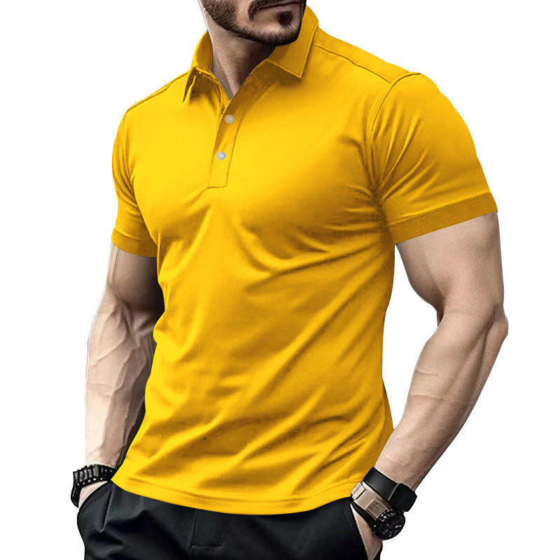 Herrer sporty polo t-shirt med fugttransporterende teknologi Stilla