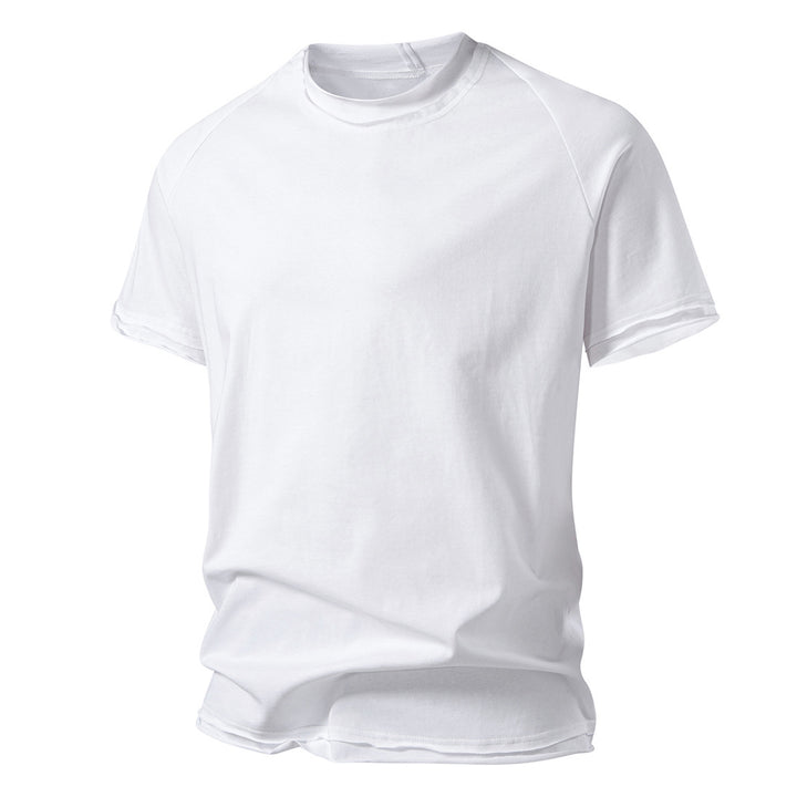 Herrer Casual Relaxed-Fit Kortærmet T-shirt Stilla