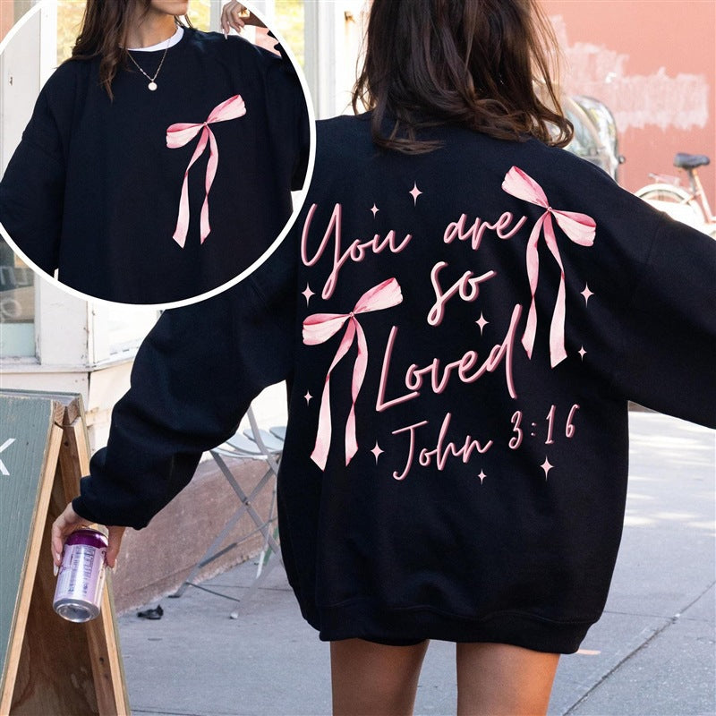 Kvinders sweatshirt med unikt print og legende design Stilla