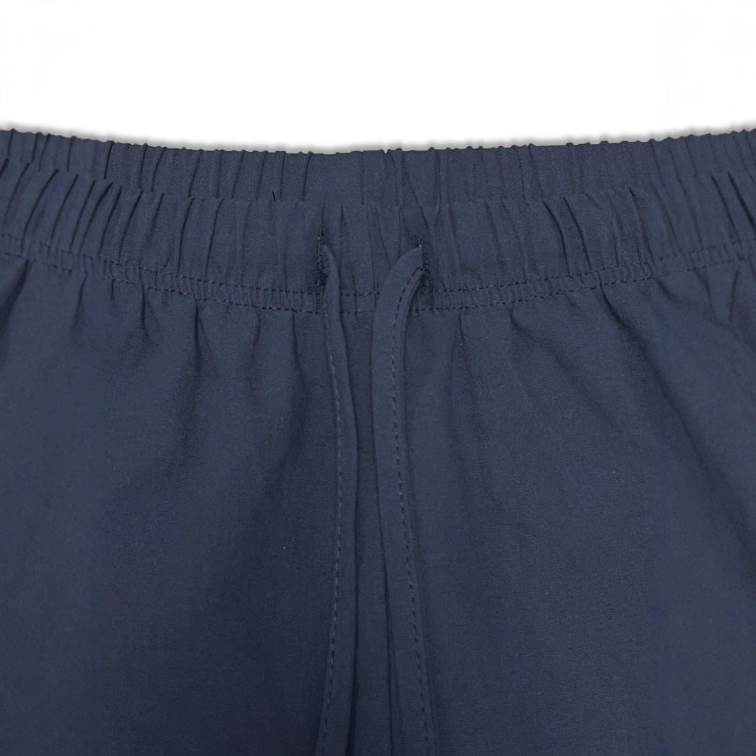 Dame Højtaljede Løst Skårne Bermuda Shorts Stilla