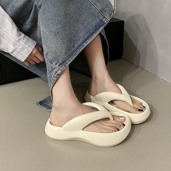 Dame Komfortable ergonomiske Flip-Flops med skridsikker sål og åndbart design Stilla