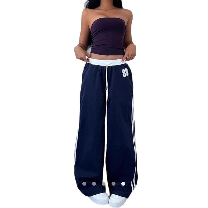 Dame Sporty Joggingbukser med sidelange stribemærker Skovae