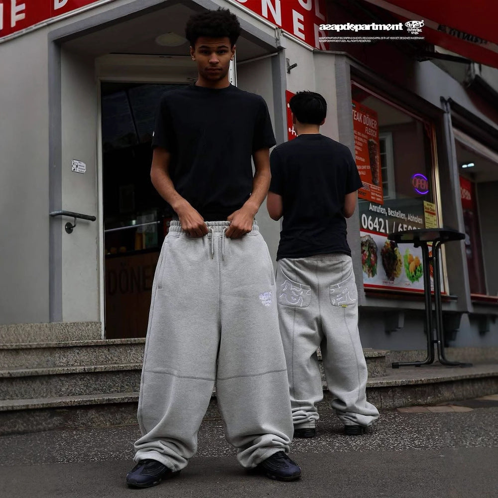 Dame sweatpants med innovativt design og trendy zip-detalje Skovae