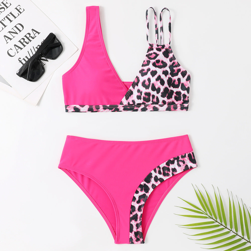 Dame Stilfuld Asymmetrisk Bikini-Sæt Stilla
