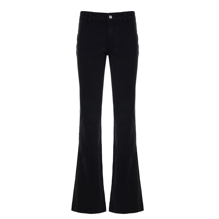 Dame Flared Jeans i elegant design Skovae