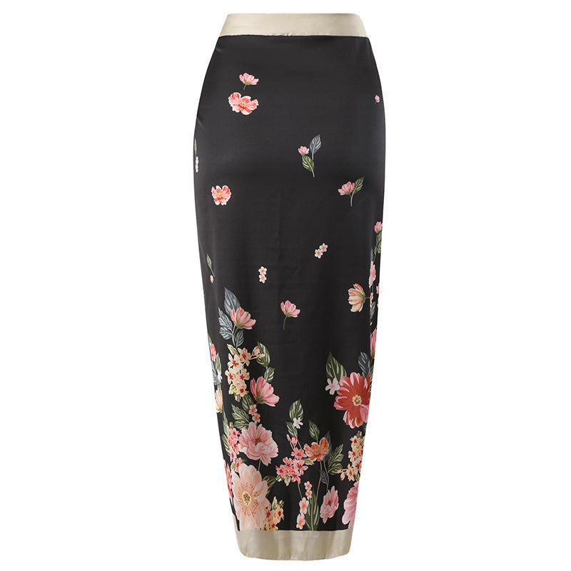 Dame badedragt med blomsterdesign og justerbare stropper Stilla