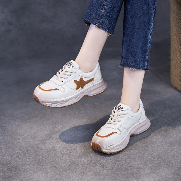 Herrer Stilfulde Chunky Snørebånd Sneakers Stilla