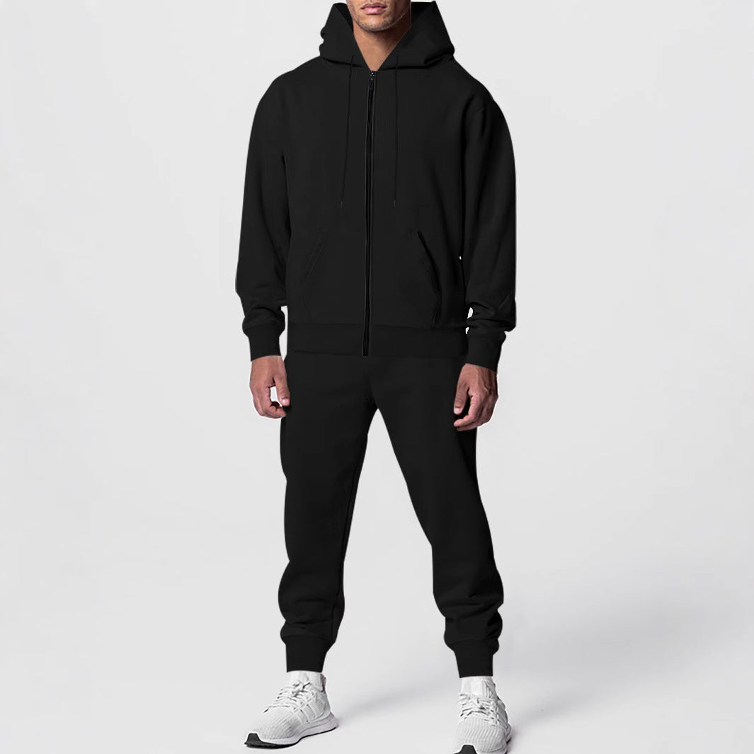 Herrer Komfortabel Hoodie og Joggingbukser Sæt Stilla