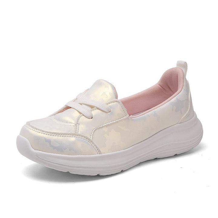 Dame Fritid Slip-On Gå Sneakers Stilla