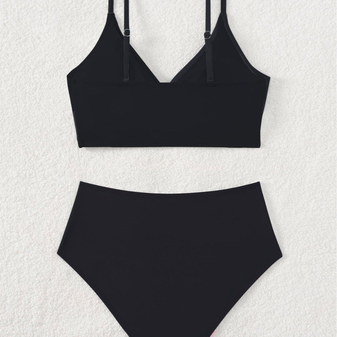 Dame højarmeret bikini med elegant indviklingsdesign Stilla