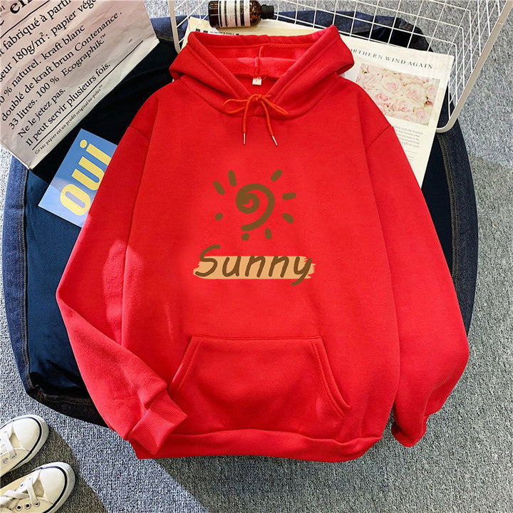 Kvinders Hoodie med Sunny Graphic Skovae