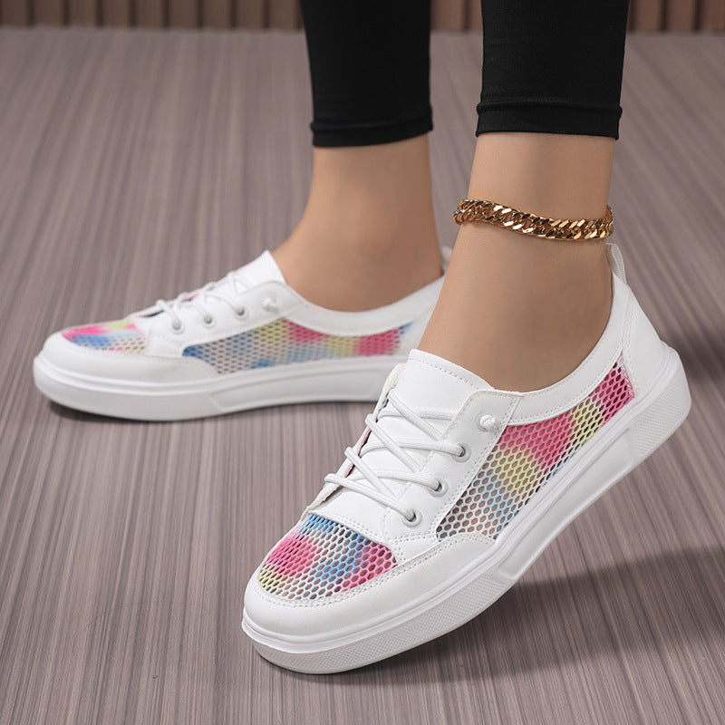 Dame Let Mesh Snørresneaker Stilla