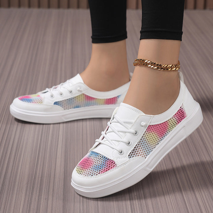 Dame Let Mesh Snørresneaker Stilla