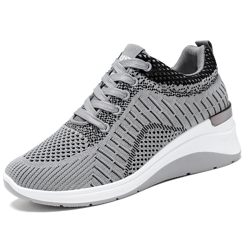 Femme Højtydende Strik-Løbesneaker Stilla