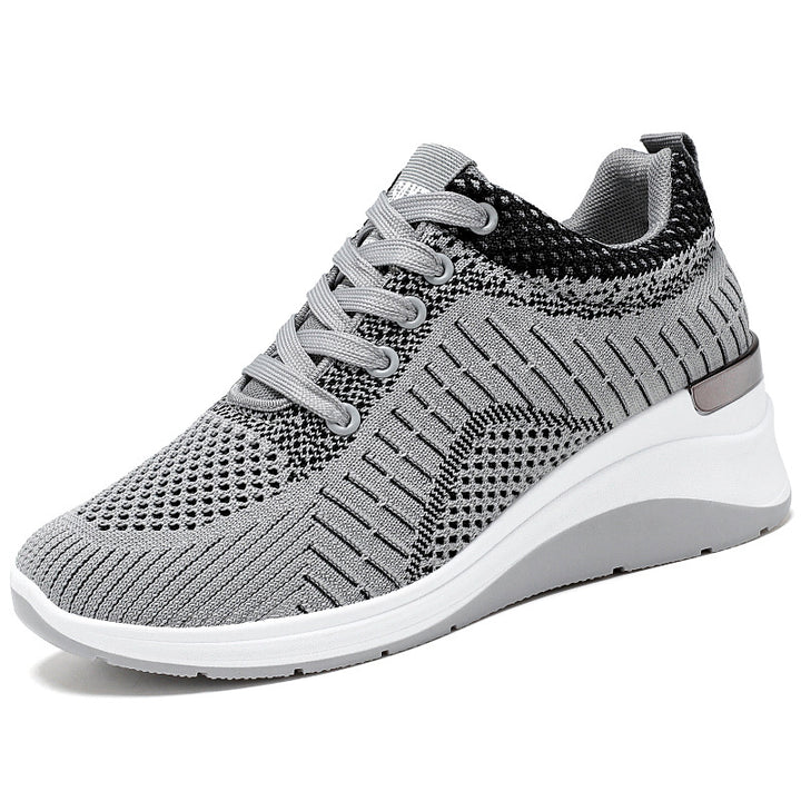 Femme Højtydende Strik-Løbesneaker Stilla
