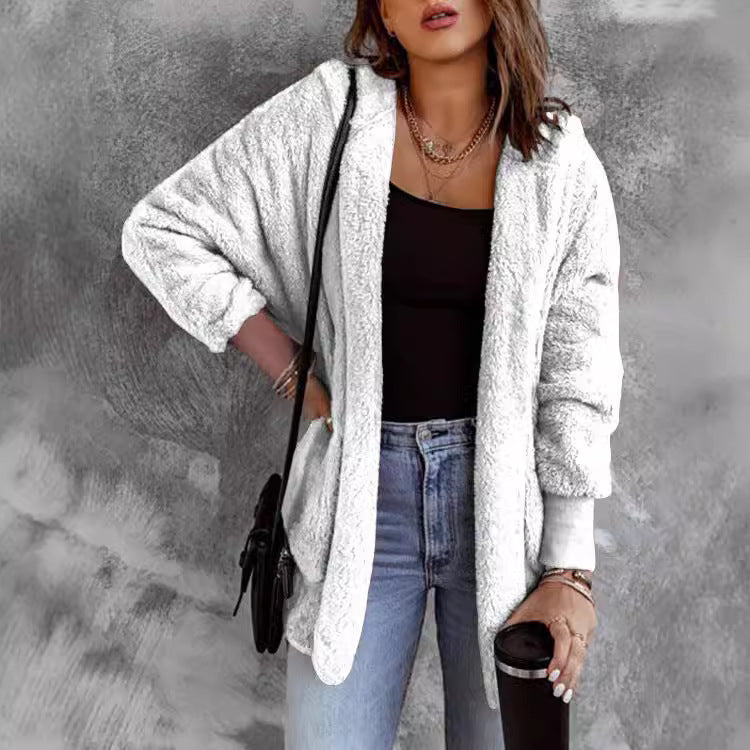 Kvinders oversized cardigan med blødt materiale og afslappet pasform Stilla