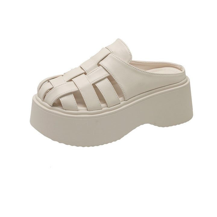 Dame Platform Rutsjes Sandaler med Riemchen Design Stilla
