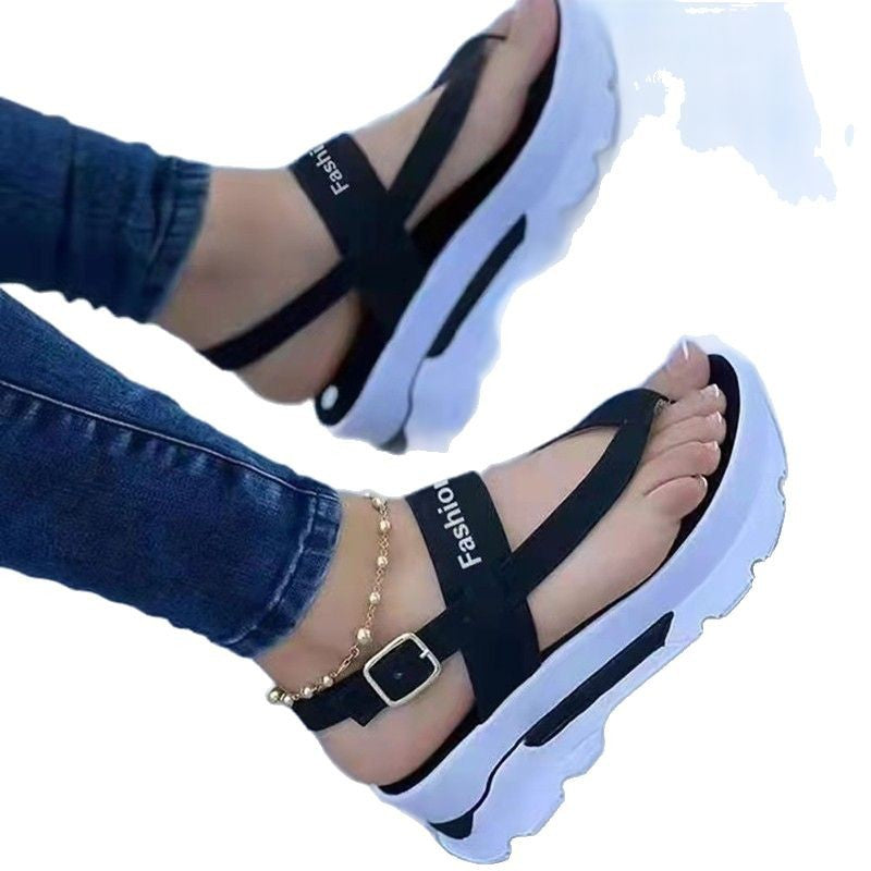 Dame Trendy Platform Sandaler Stilla