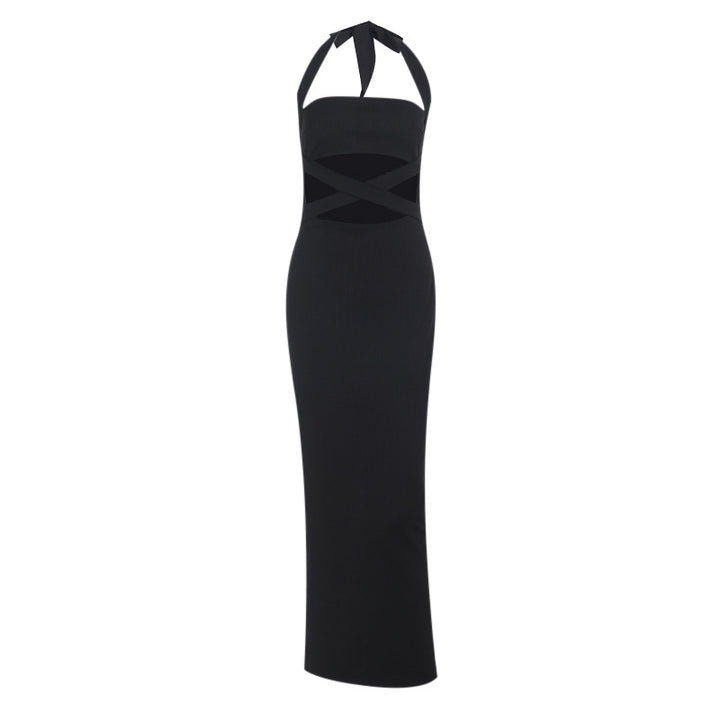 Kvinder Cut-Out Rib Maxikjole Stilla
