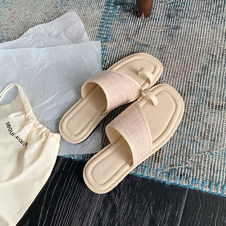 Dame Cross-Rem Flad Riem Sandaler Stilla
