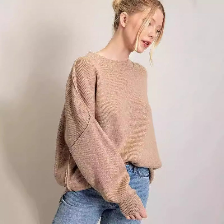 Femme Cozy Strikpullover Stilla