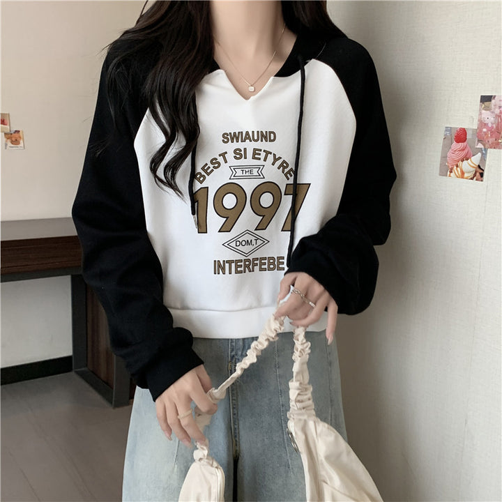 Femme Cropped Hoodie Stilla