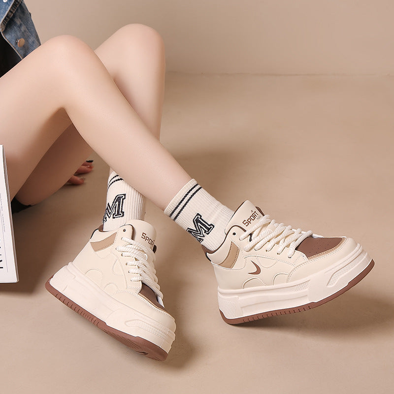 Dame Høje Sneakers med tyk sål og moderne design Stilla