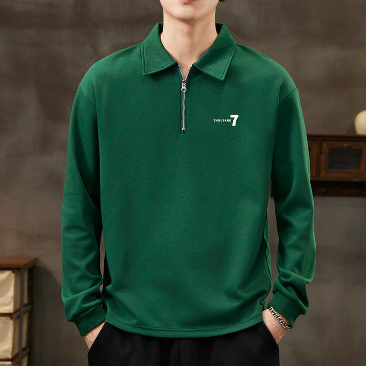 Stilfuld herre-quarter-zip-pullover-sweatshirt Stilla