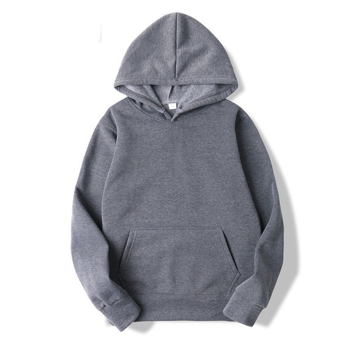 Kvinders hoodie lavet af blød fleece med praktisk kengurulomme Skovae