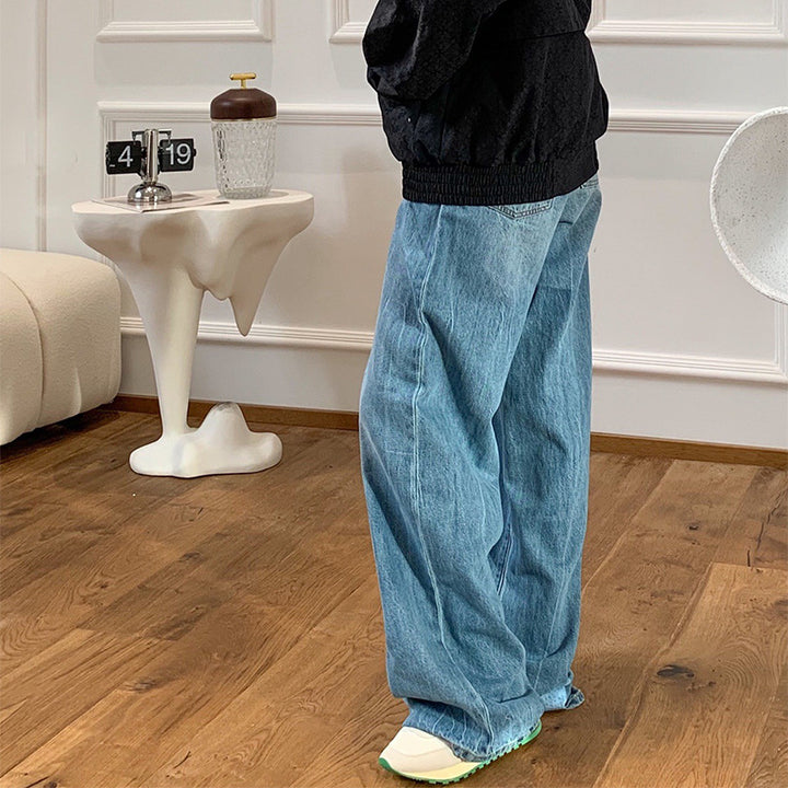 Kvinders afslappede og vidde jeans Stilla