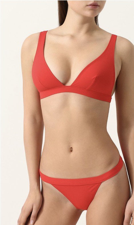 Dame Triangel-Bikini top med forstærket støtte Skovae