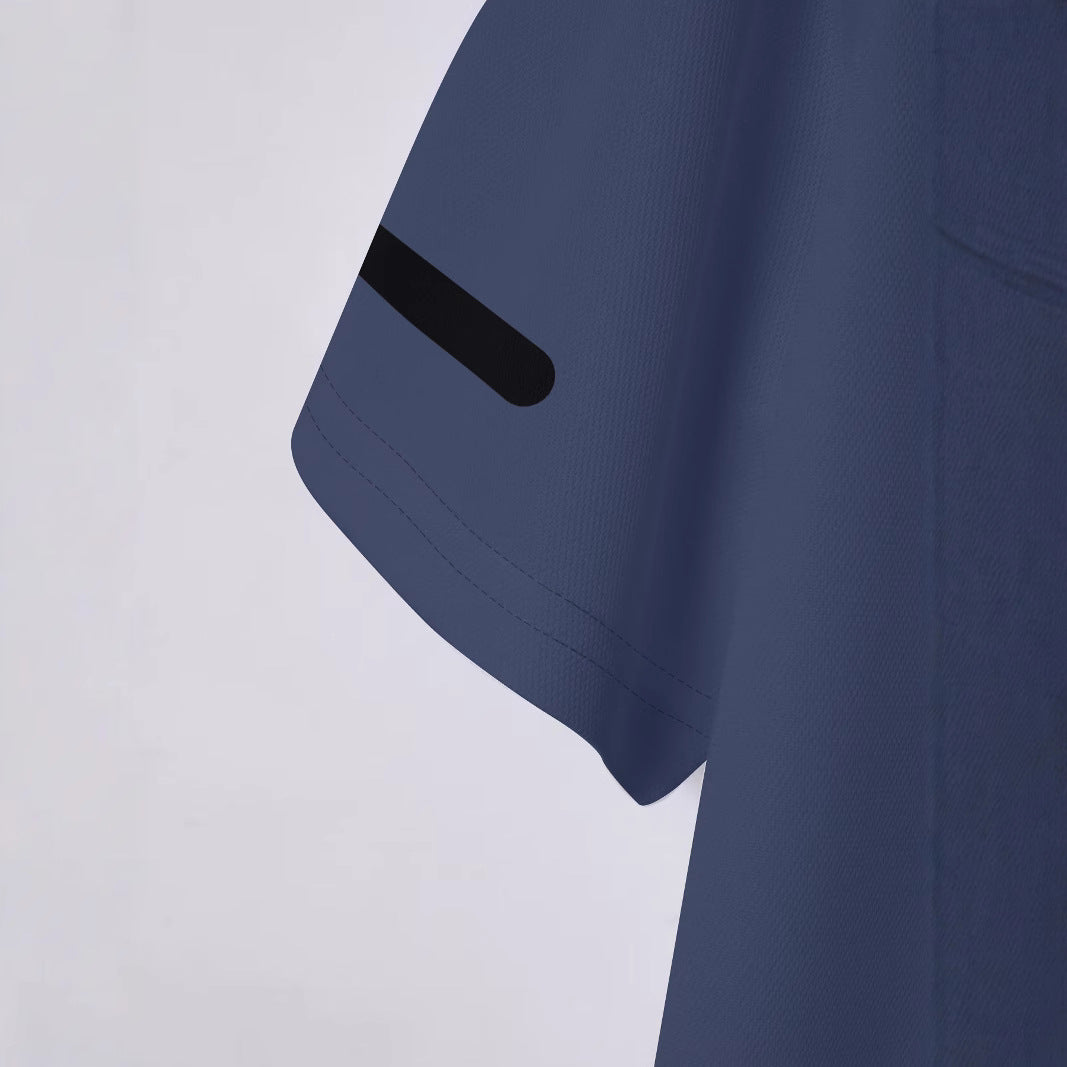 Herrer polo shirt med trendy sportsligt design og åndbare egenskaber Stilla