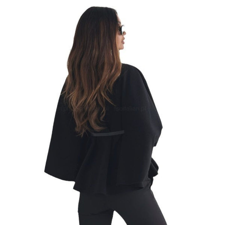 Femme Elegantes Cape med bælt Stilla