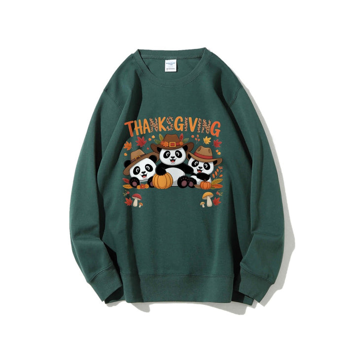Kvinders sweatshirt med sjovt dyre design og efterårsmotív Stilla