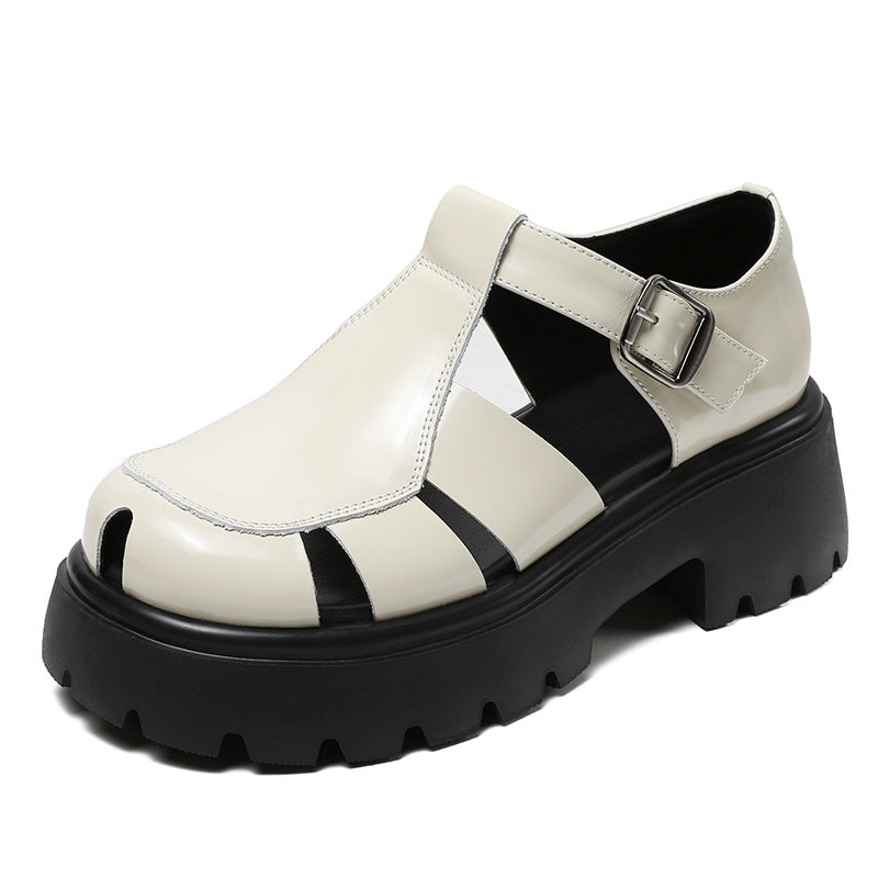 Femme Chunky Platform Spænde Sandaler med åbent design Stilla