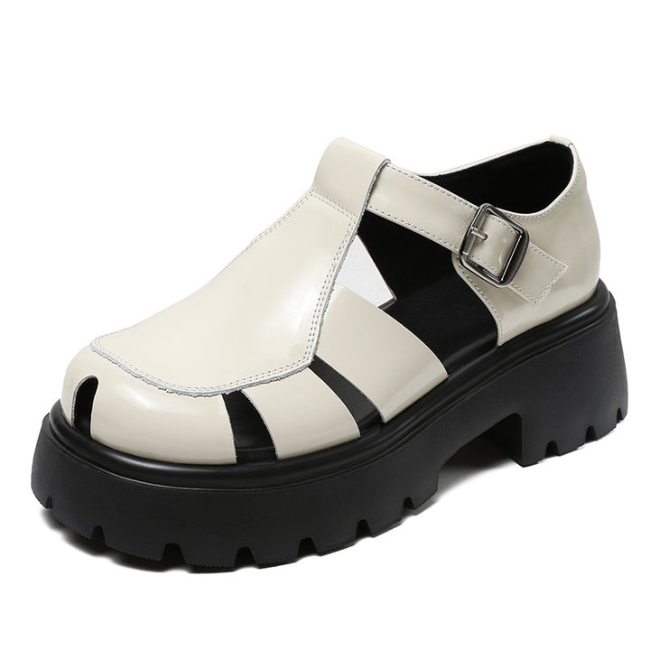 Femme Chunky Platform Spænde Sandaler med åbent design Stilla