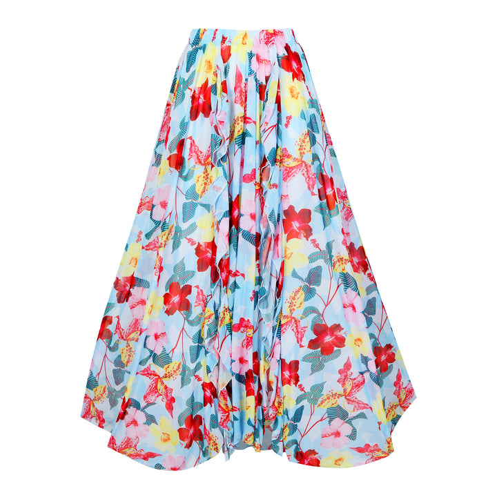 Dame bikini kostume med flot nederdel Stilla