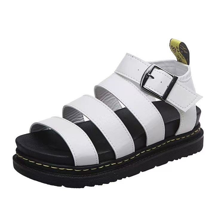 Dame sandaler med justerbare remme og ergonomisk fodseng Stilla