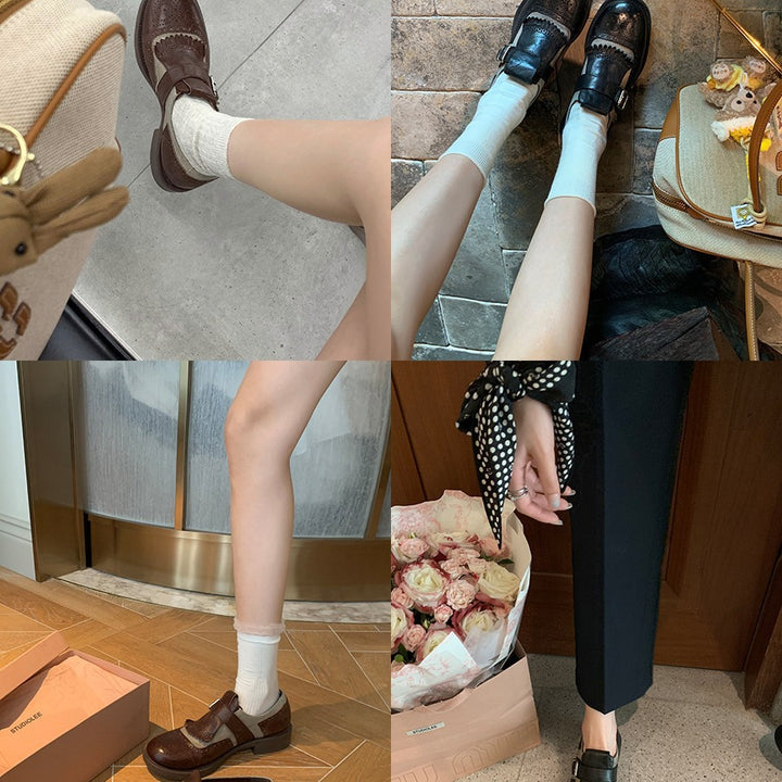 Herrer Brogue Stropper Oxfords Stilla