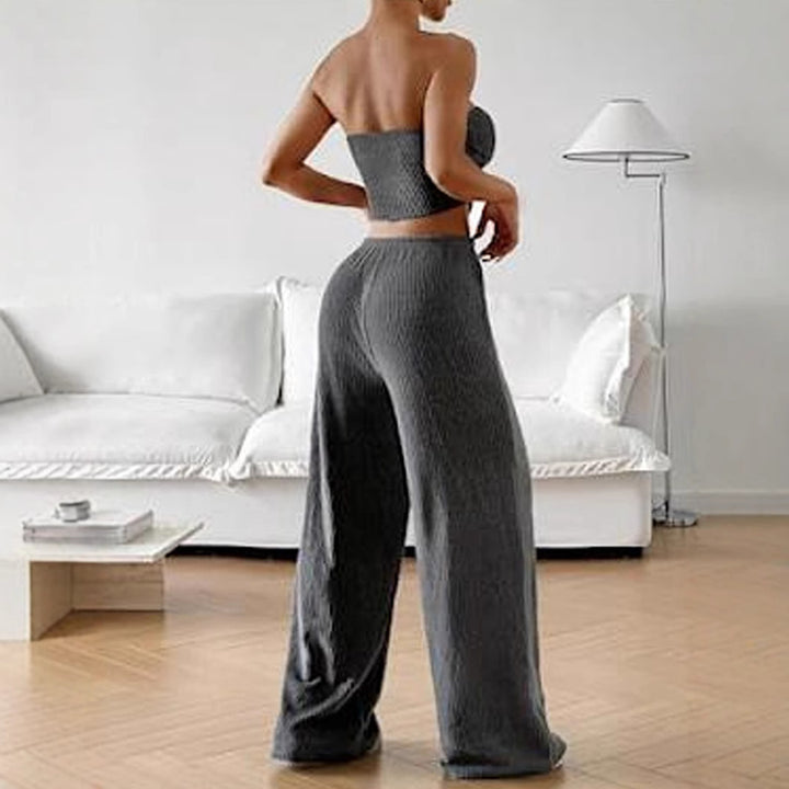 Damer Minimalistisk Strik-Outfit Stilla