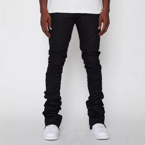 Herrer moderigtige Skinny Jeans med diskret rynkning Stilla