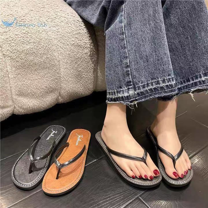 Dame Flip-Flops med skridsikker sål og behageligt fodseng Stilla