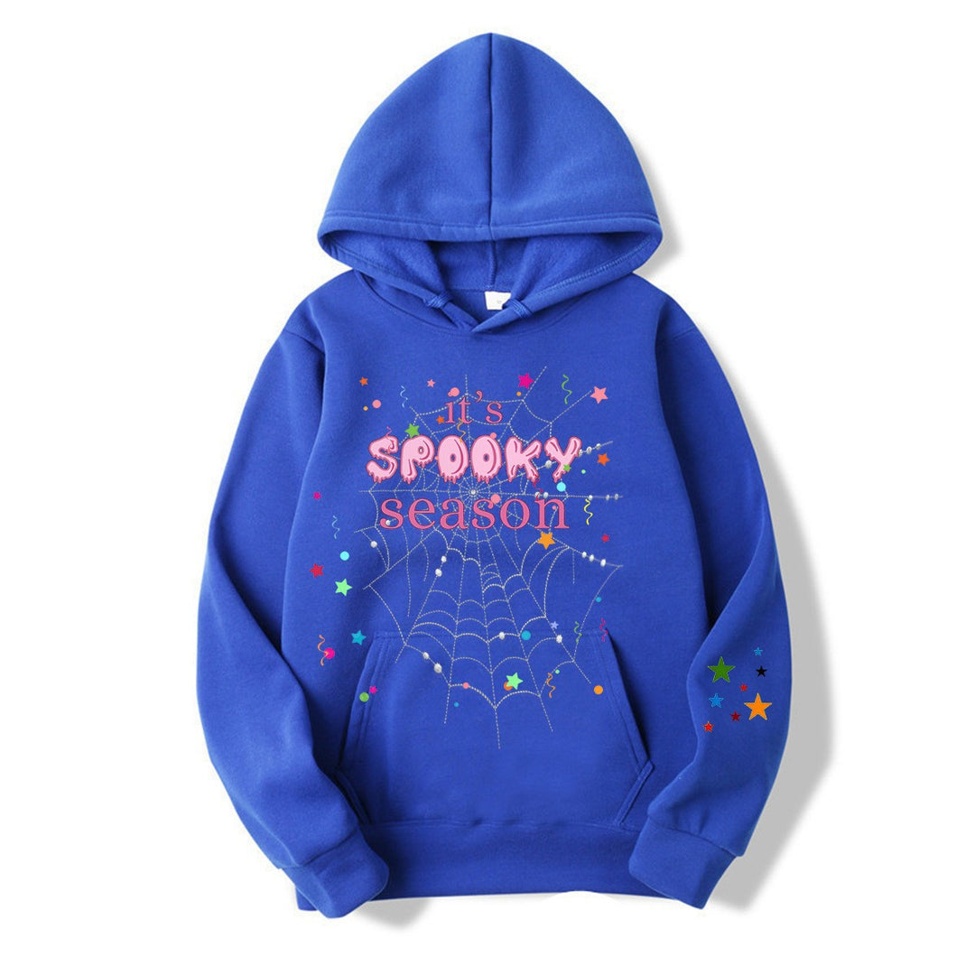 Kvinder hyggelig hoodie med grafisk Halloween design Skovae